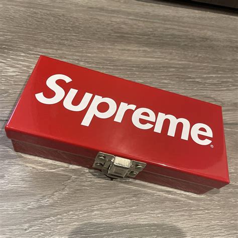 supreme small metal box size|Supreme Small Metal Box .